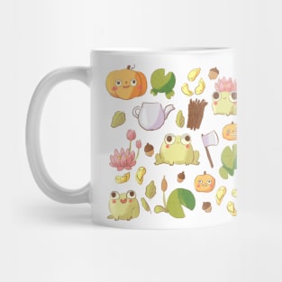 Cute frogs pattern Mug